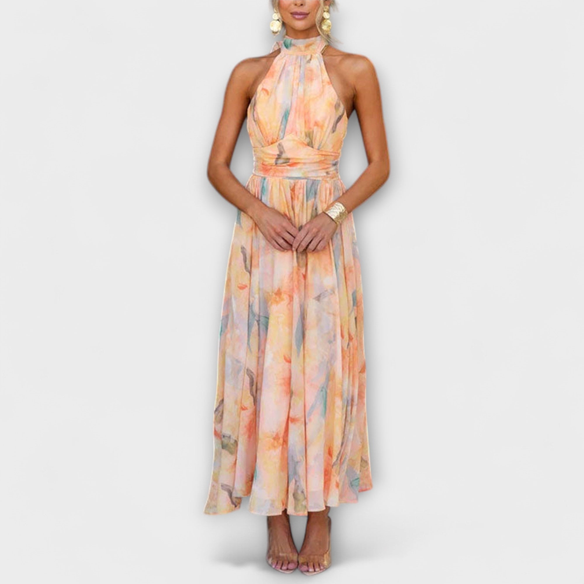 ALANA – ROCHIE MAXI HALTER VISĂ
