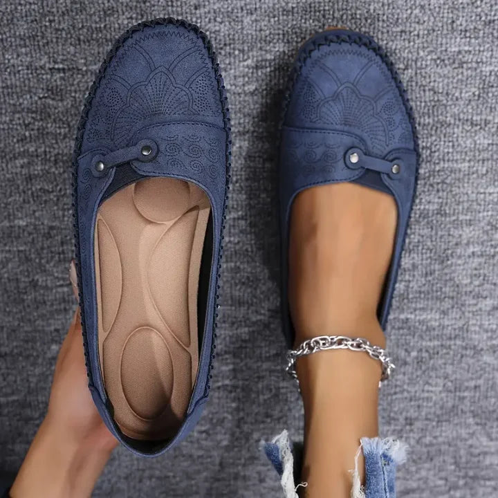 Afina | Pantofi Casual Din Piele Antiderapantă